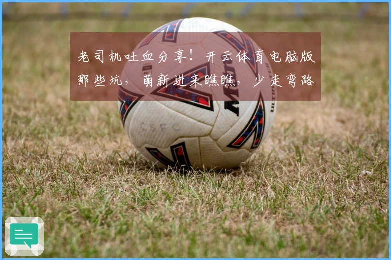 老司机吐血分享！开云体育电脑版那些坑，萌新进来瞧瞧，少走弯路！